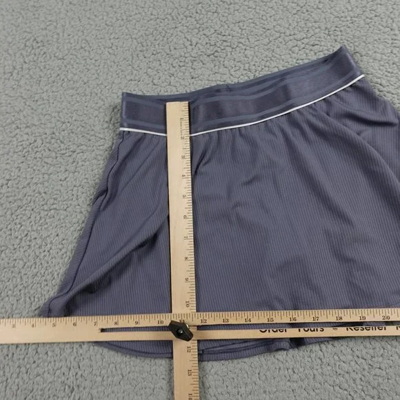 NIKE Dri Fit Mini Slip Tennis Skirt Womens Small Lavender Golf Skort Pleated Run - Picture 5 of 12